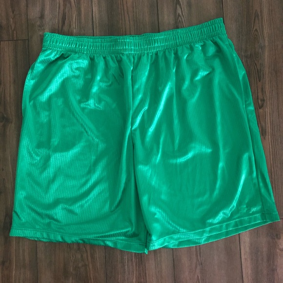 Green STARTER Basketball Shorts - Picture 2 of 3